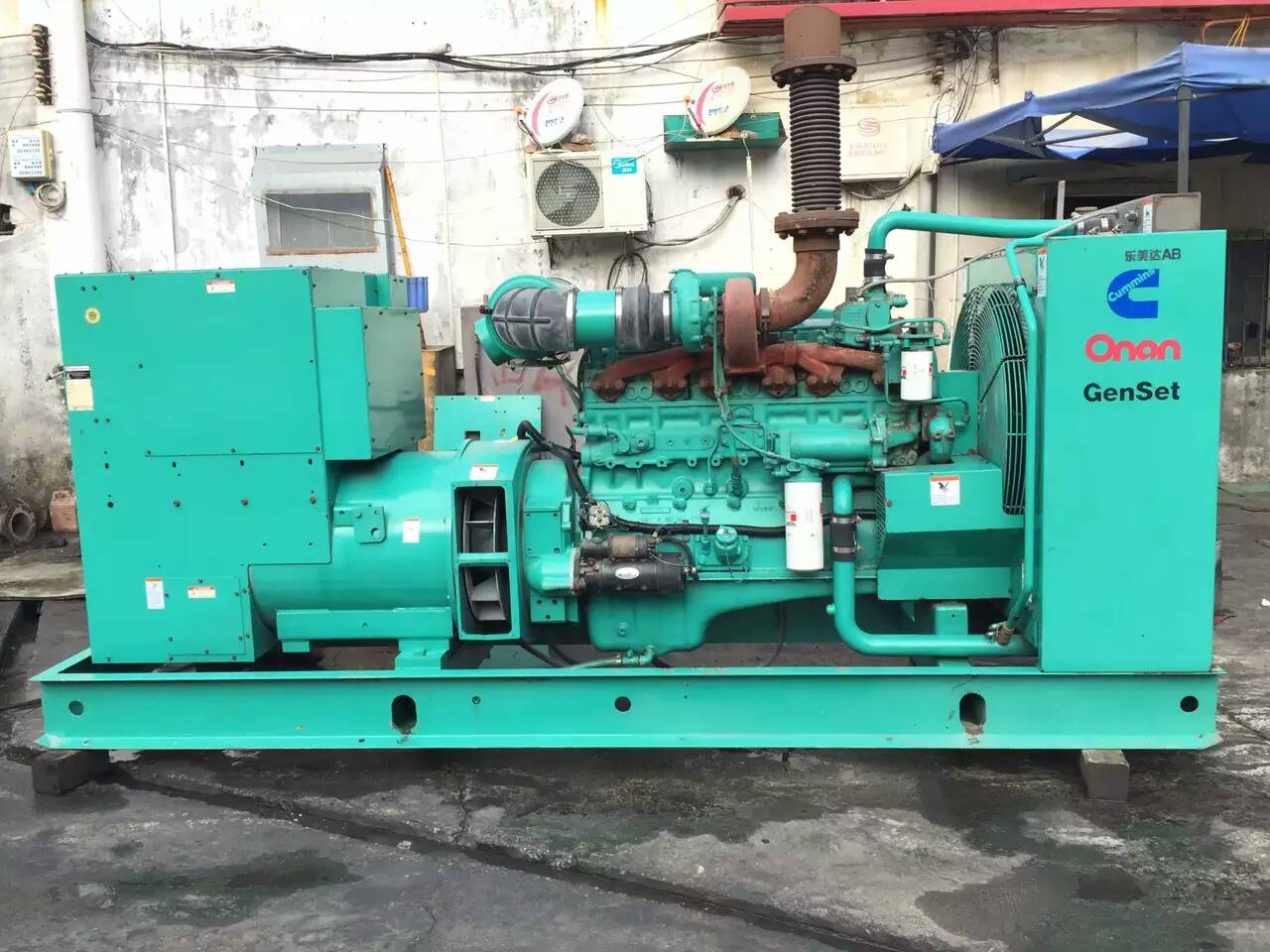 秀洲租赁发电机-柴油发电机不正常冒烟的原因